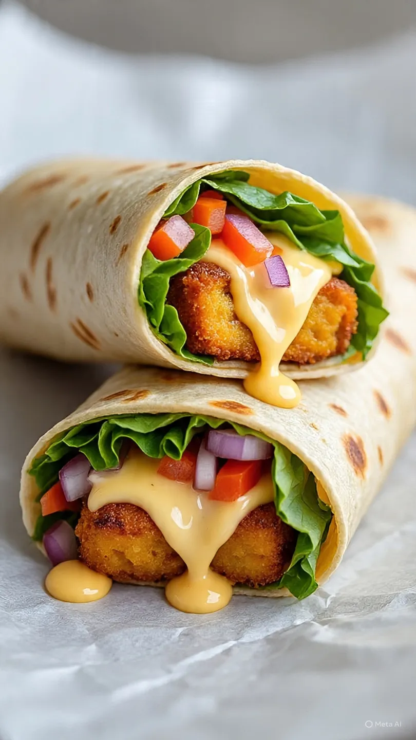 CHEESY VEG WRAP