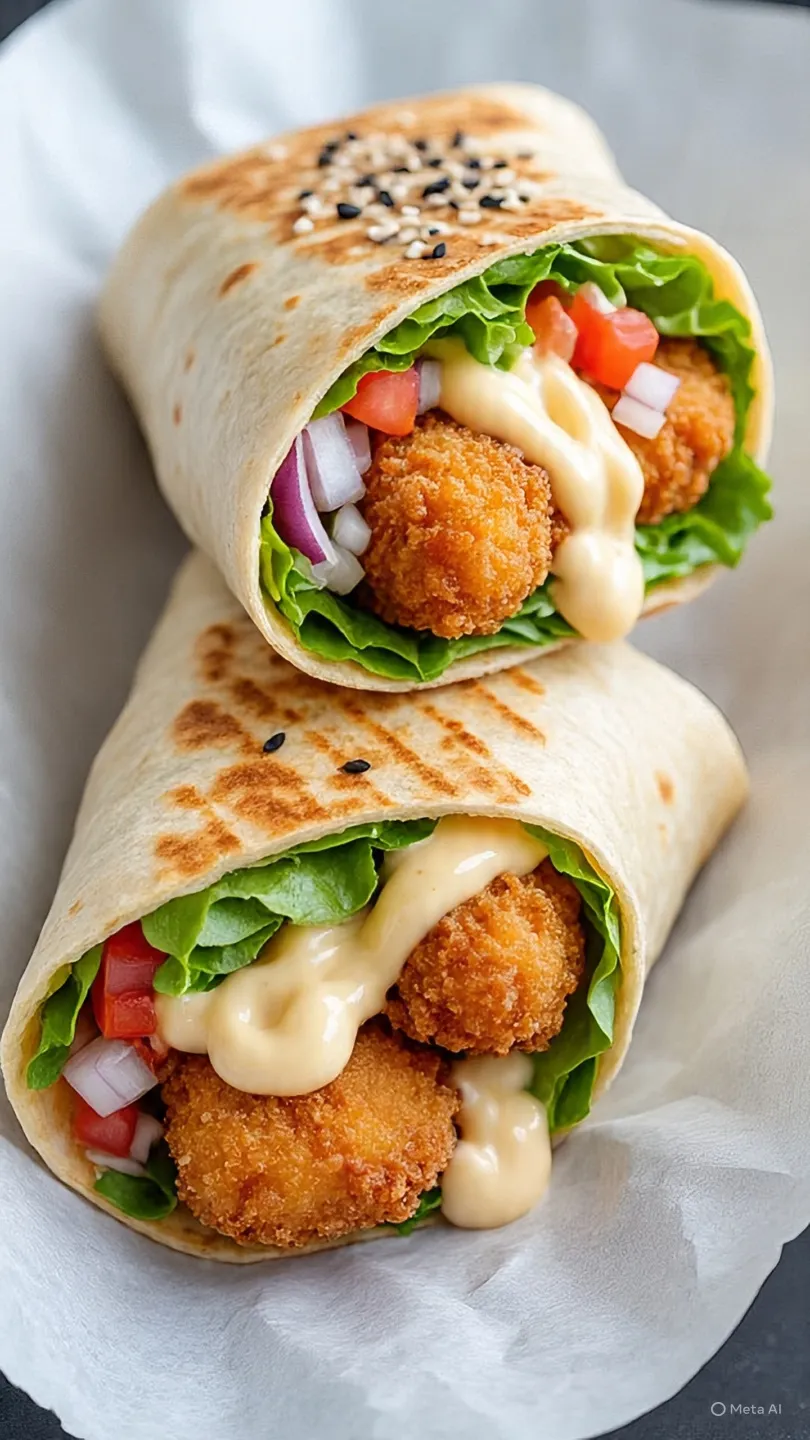 CRISPY CHICKEN WRAP