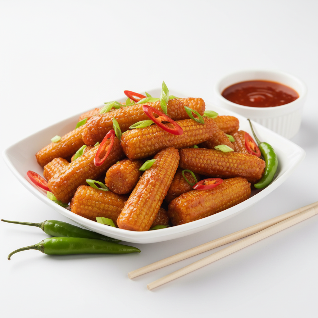 BABY CORN MANCHURIA
