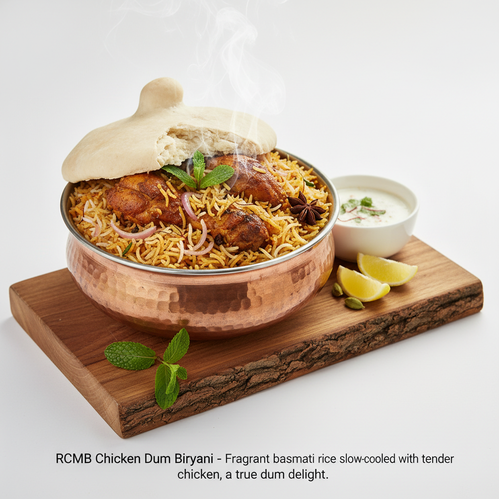 RCMB Chicken dum biryani