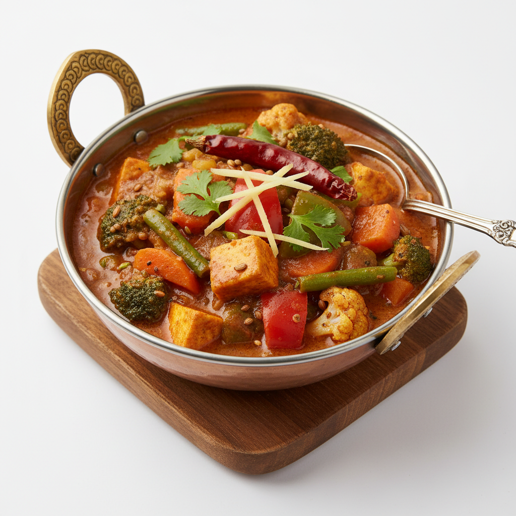 Kadai Veg Curry