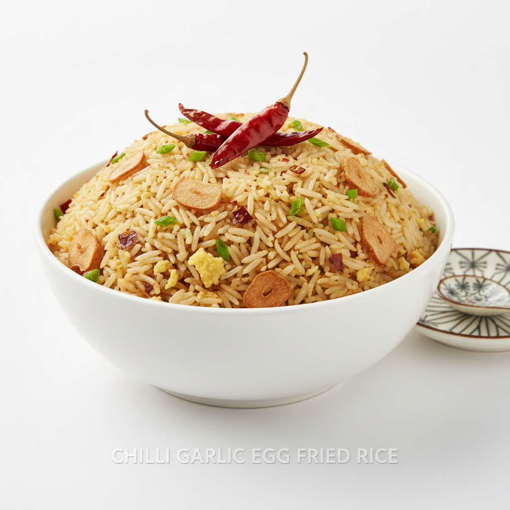 CHILLI GARLIC EGG FRIED RICE