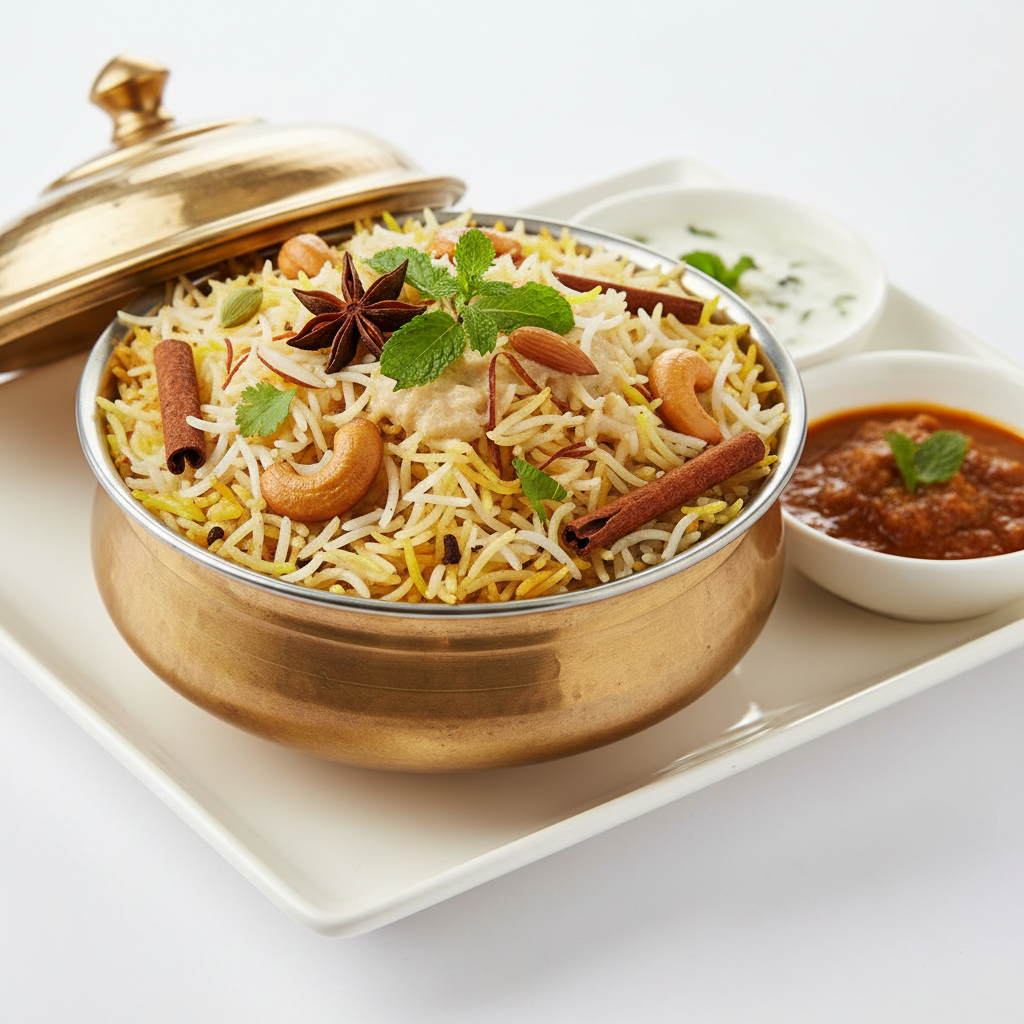 Hyd kaju biryani