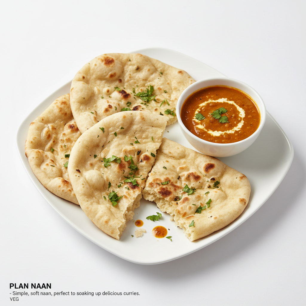 Plain naan