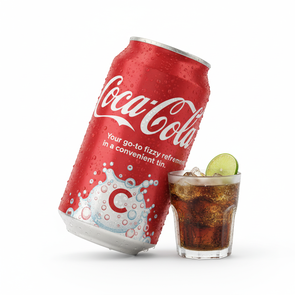Coke tin