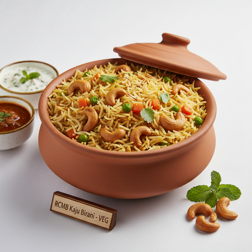 RCMB Kaju biryani