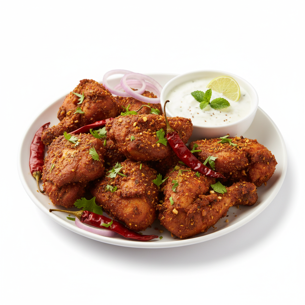 Kashmeer chicken fry