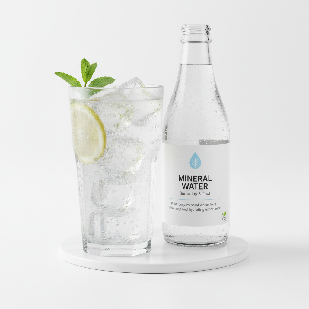 MINERAL WATER (Including S. Tax)