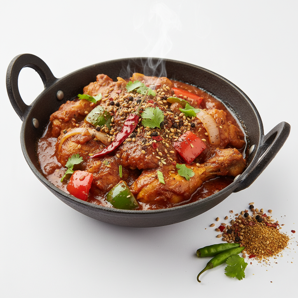 Kadai Chicken Curry