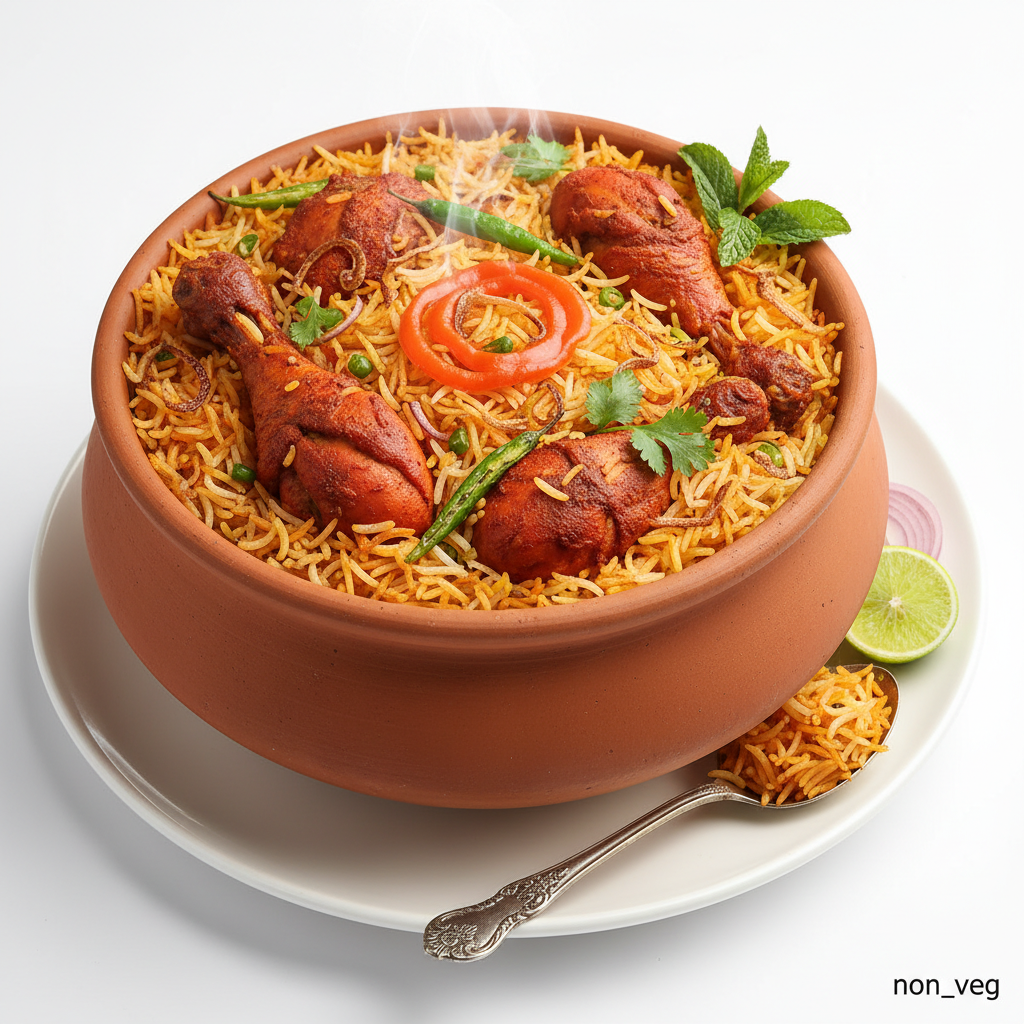 Chicken Kunda biryani