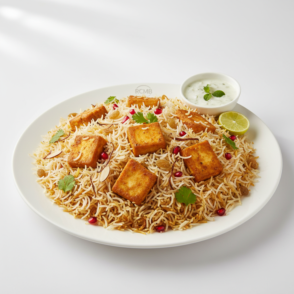 RCMB Paneer biryani