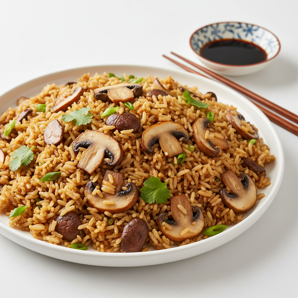 MUSHROOM FRIED RICE