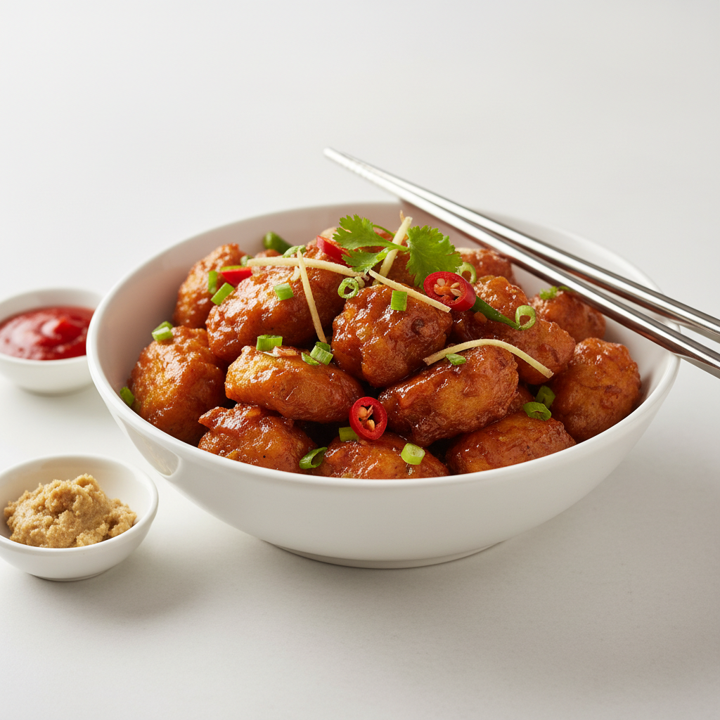 Mushroom manchuriya