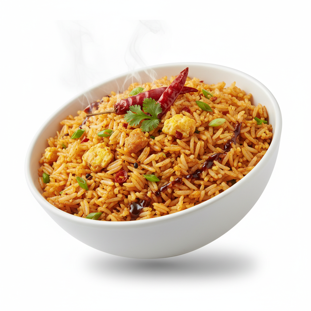 EGG SCHEZWAN FRIED RICE