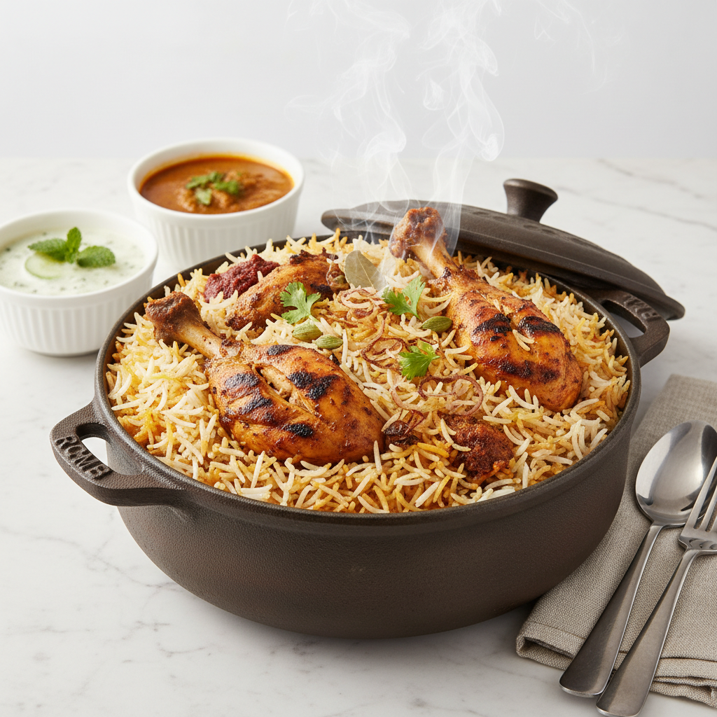 RCMB Chicken dum biryani