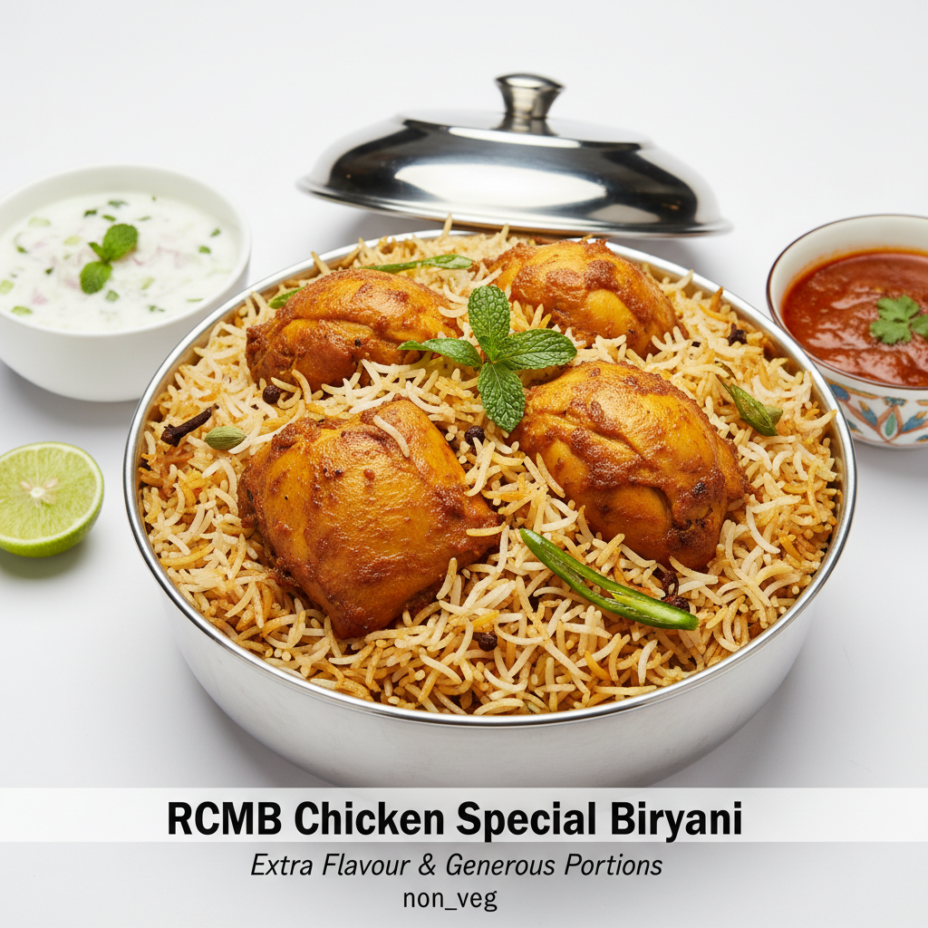 RCMB Chicken Special biryani