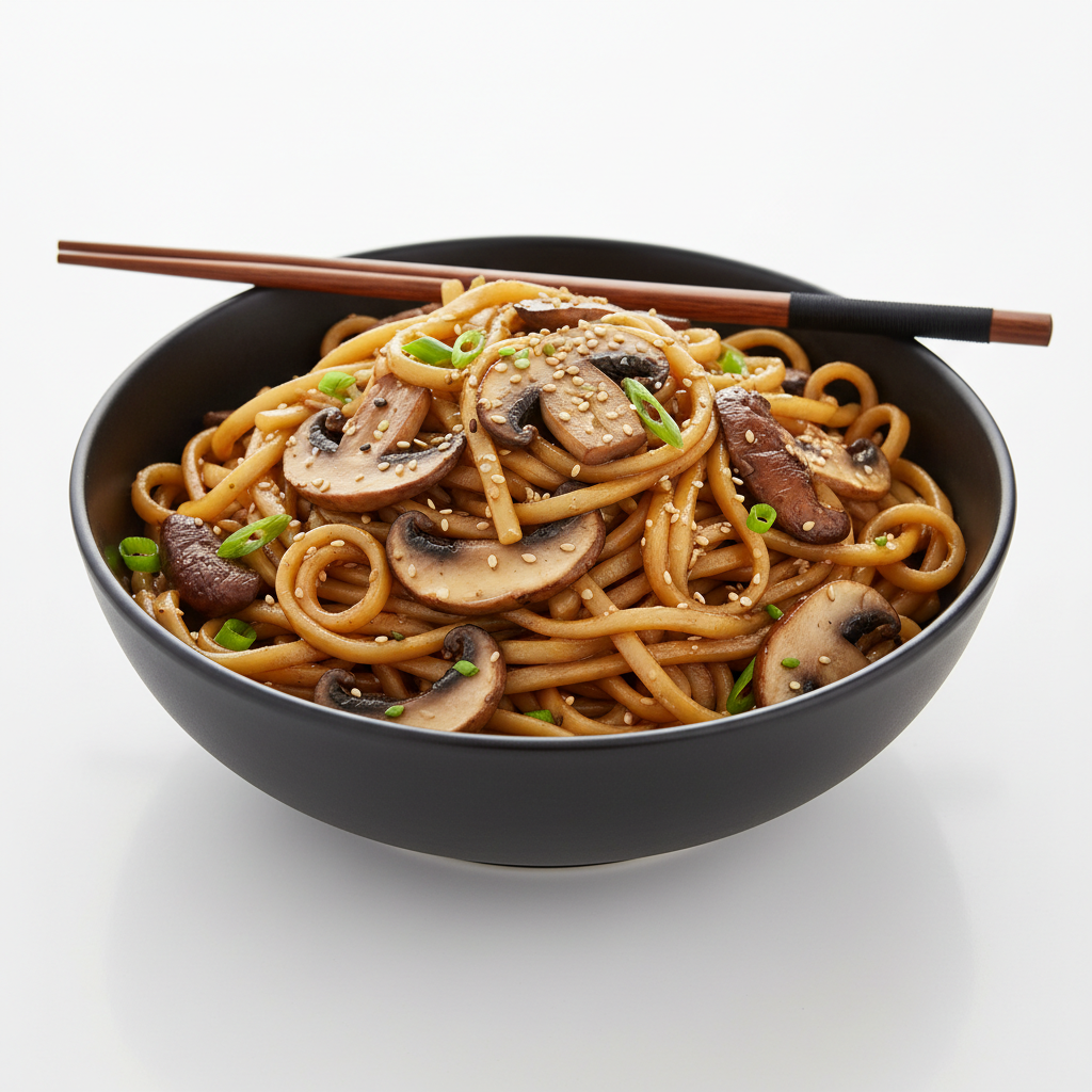 MUSHROOM NOODLES