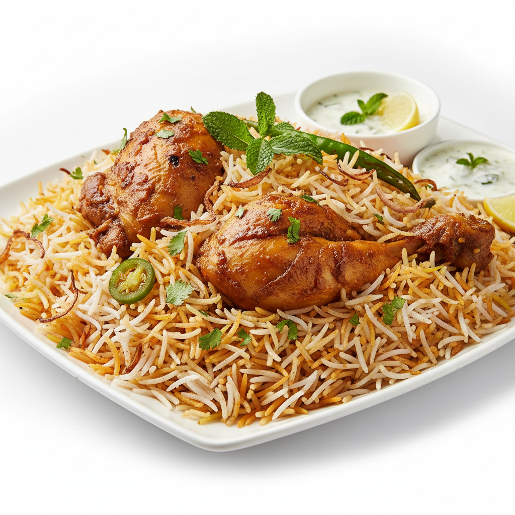 RCMB Chicken dum biryani