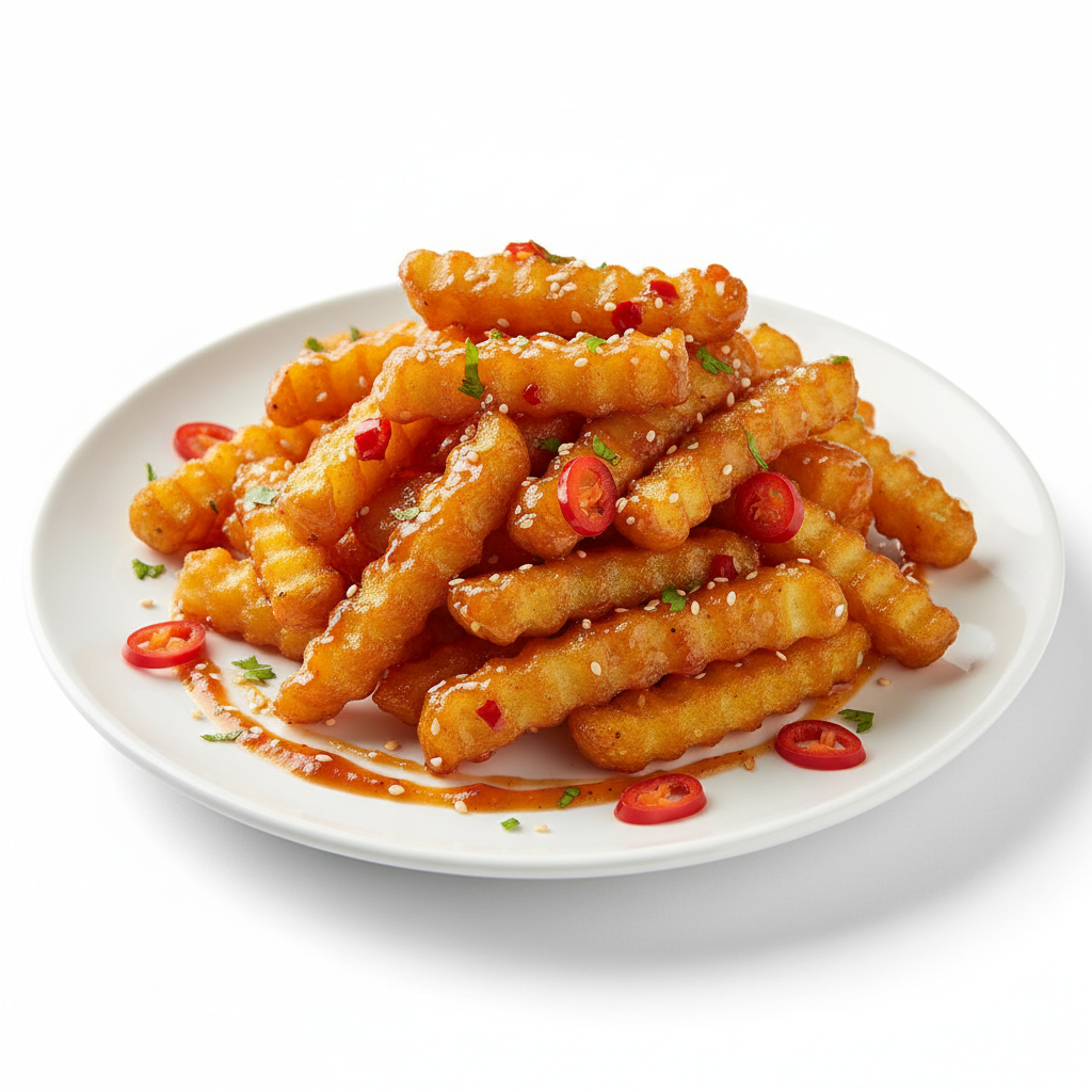 HONEY CHILLI POTATO