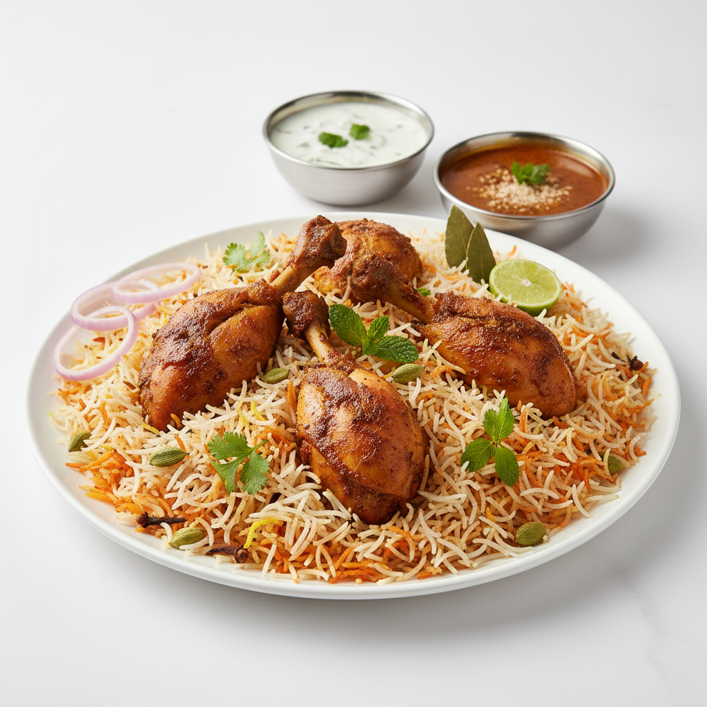 Chicken Biryani (4pcs)