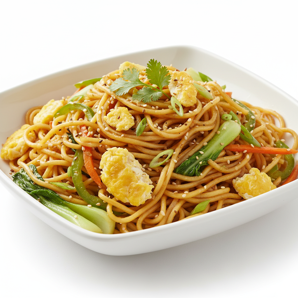 EGG HAKKA NOODLES