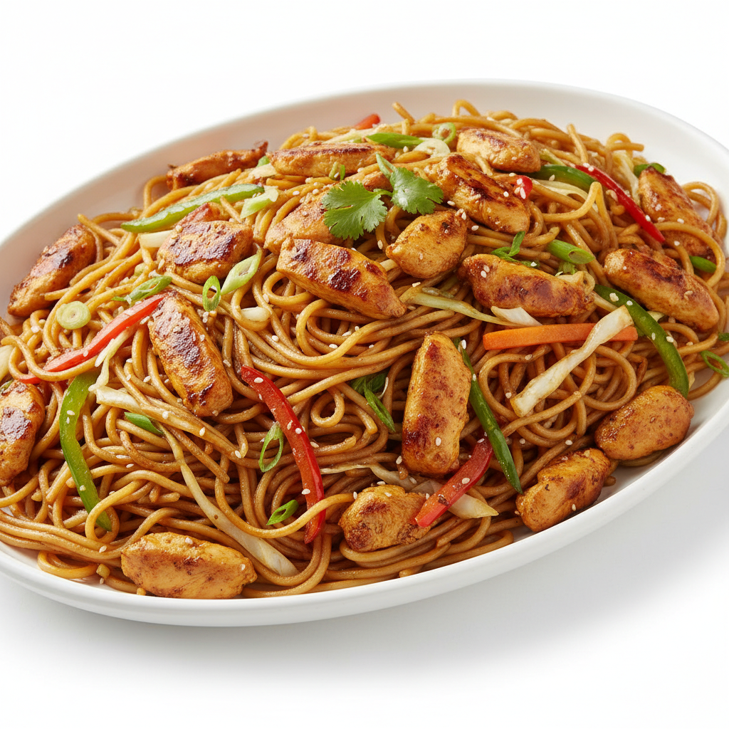 CHICKEN HAKKA NOODLES