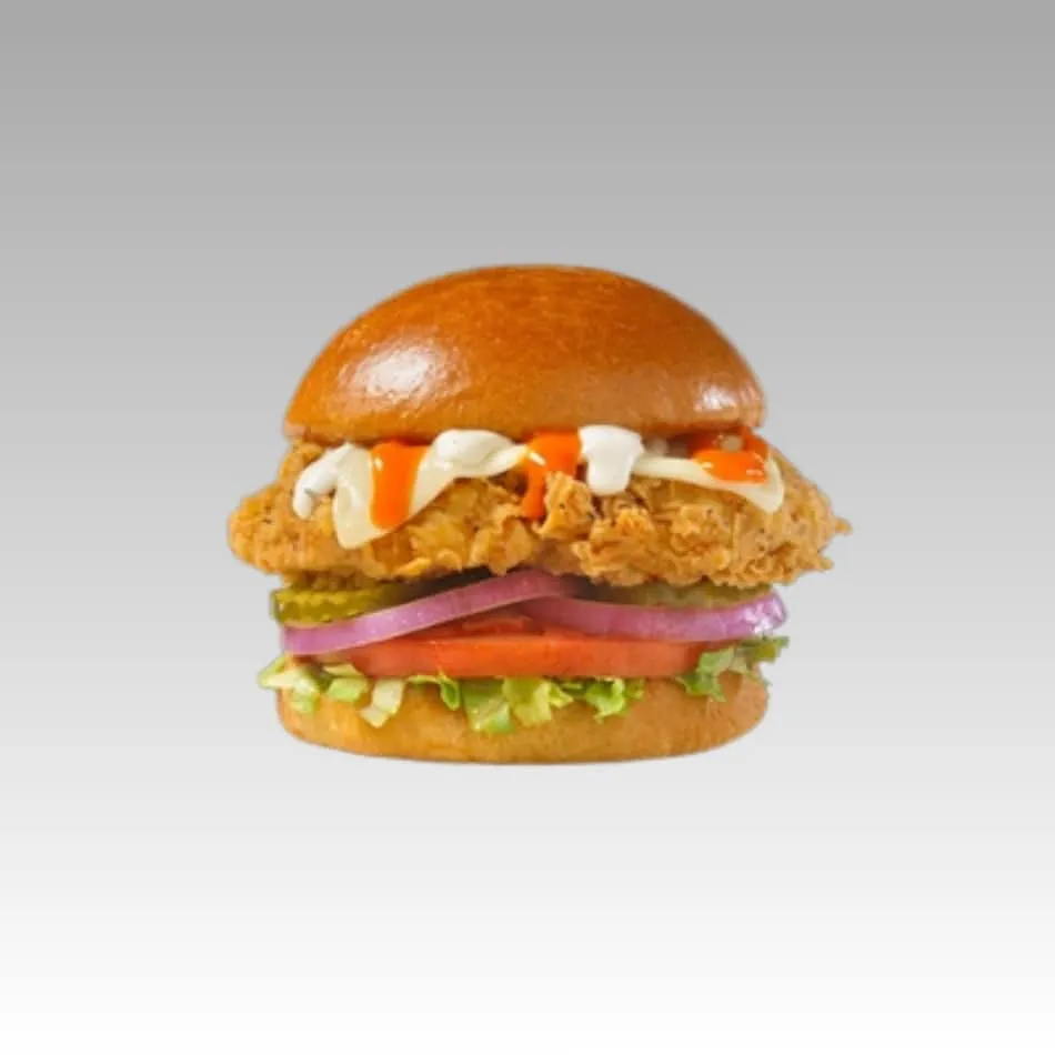 New Spicy Buffalo Ranch Chicken Burger