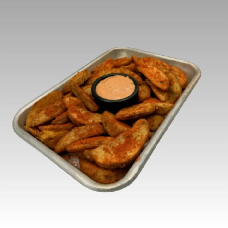 Potato Wedges Basket Peri Peri