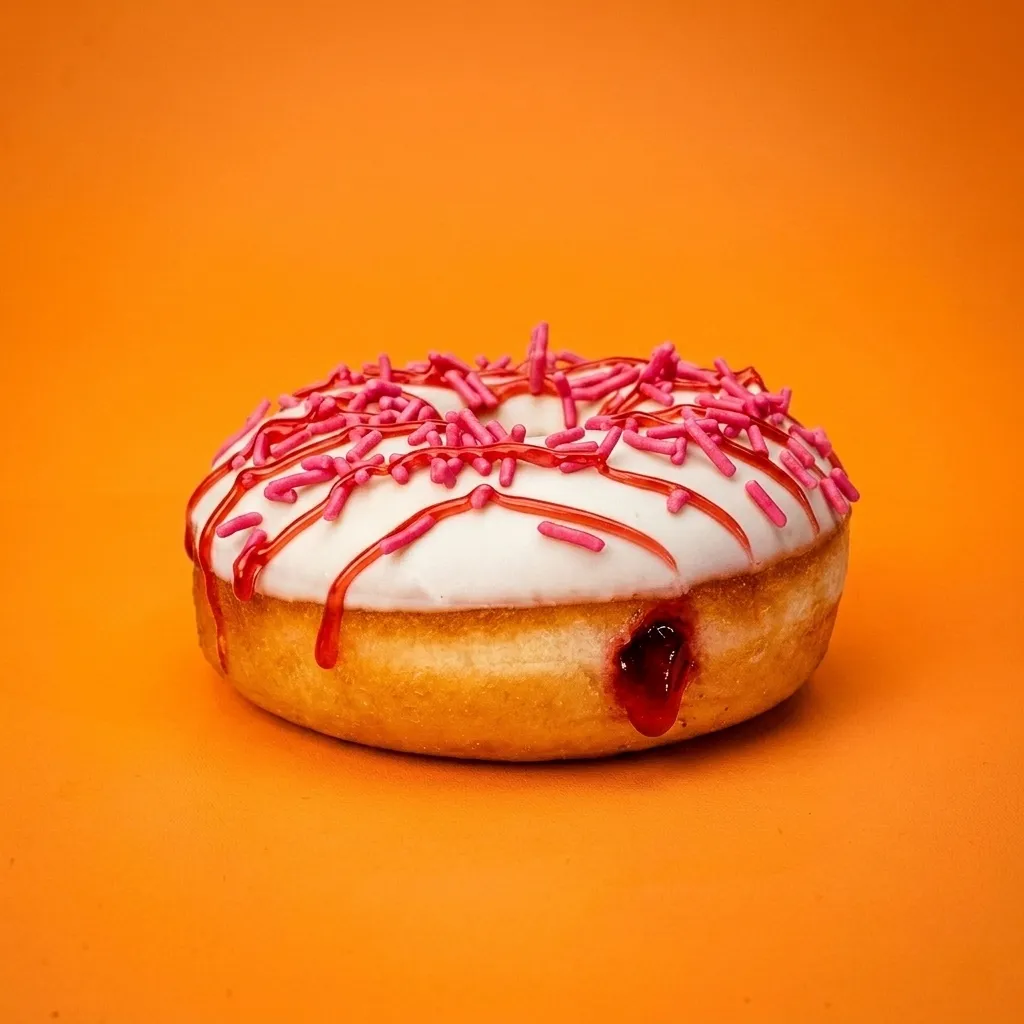 Berry Blossom Donut [1 Piece]