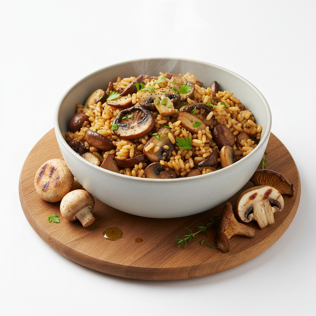 Mushroom Rice (Single)