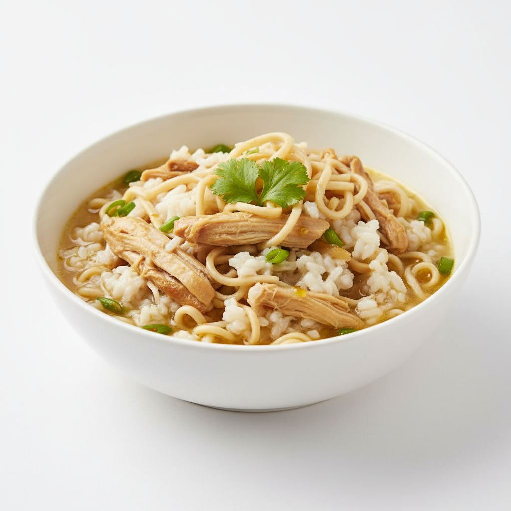 Chicken Soft Rice & Noodles