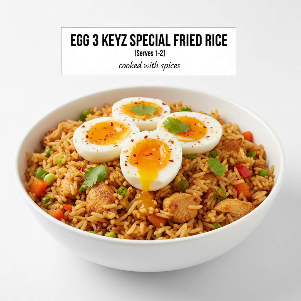 Egg 3 Keyz Special Fried Rice