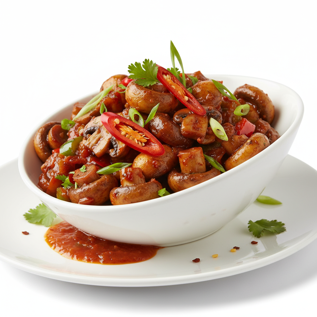 Mushroom Chilli (Full)