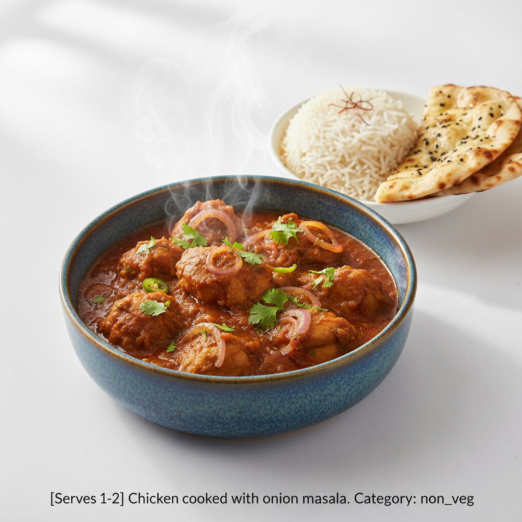 Chicken Do Pyaaza