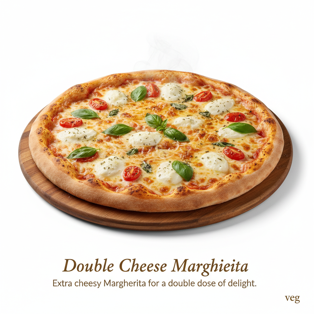 Double Cheese Margherita (Medium)