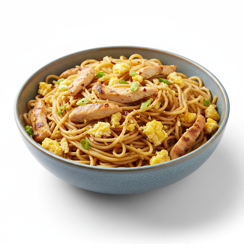 Double Egg Chicken Noodles (Full)