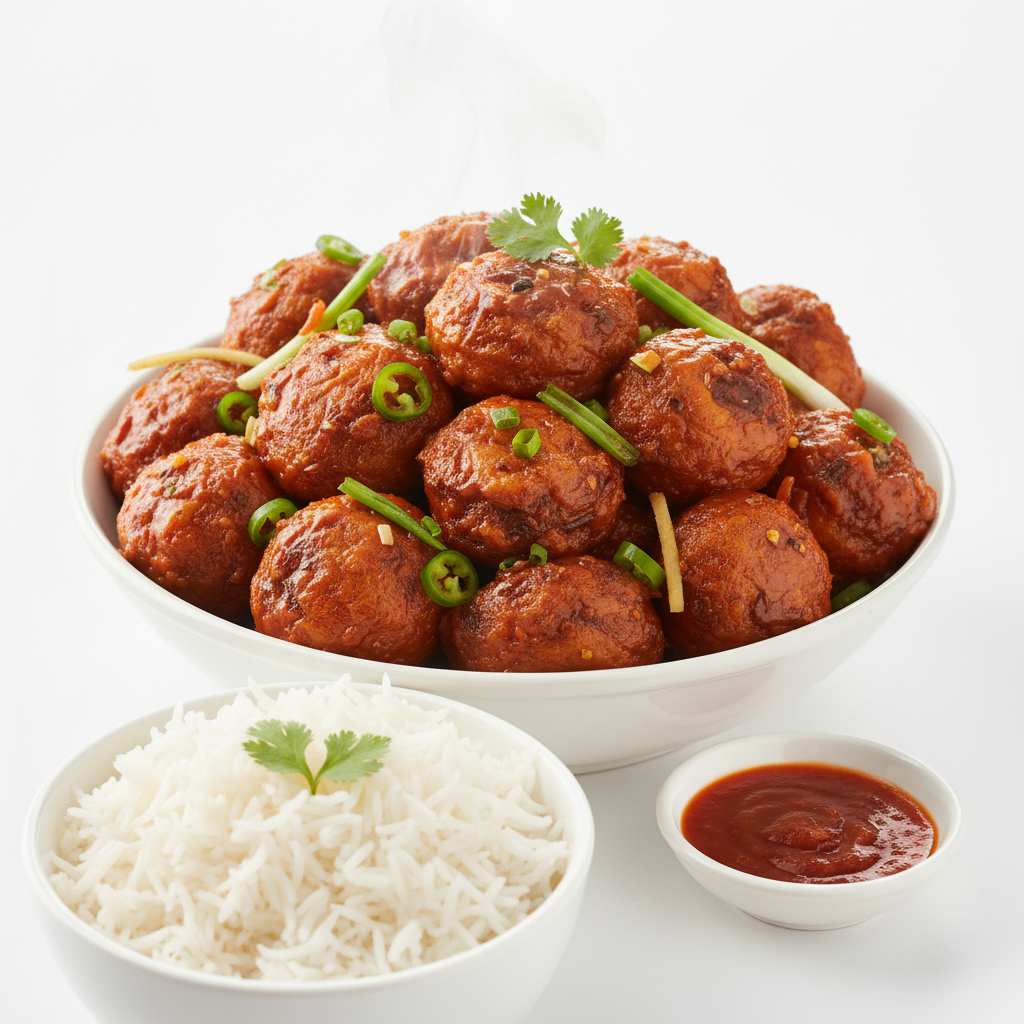 Mushroom Manchuria (Full)
