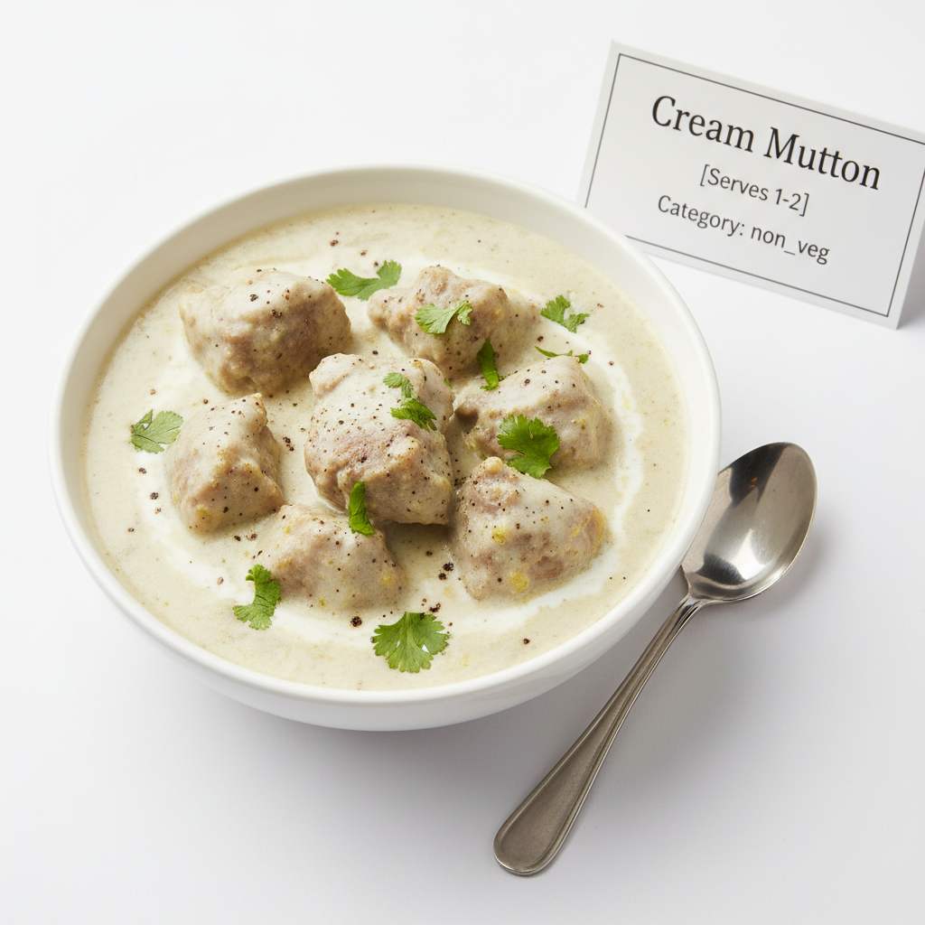 Cream Mutton