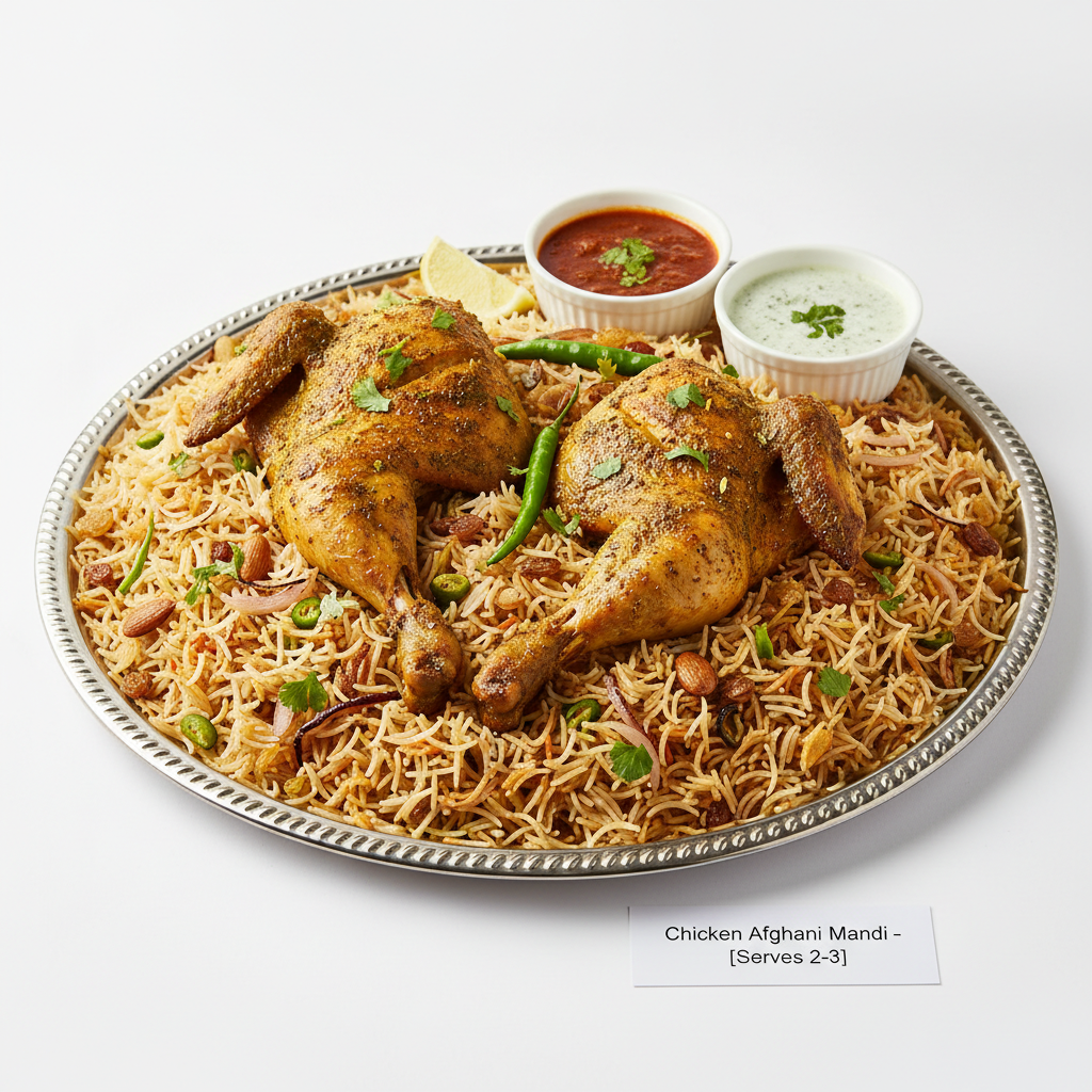 Chicken Afghani Mandi