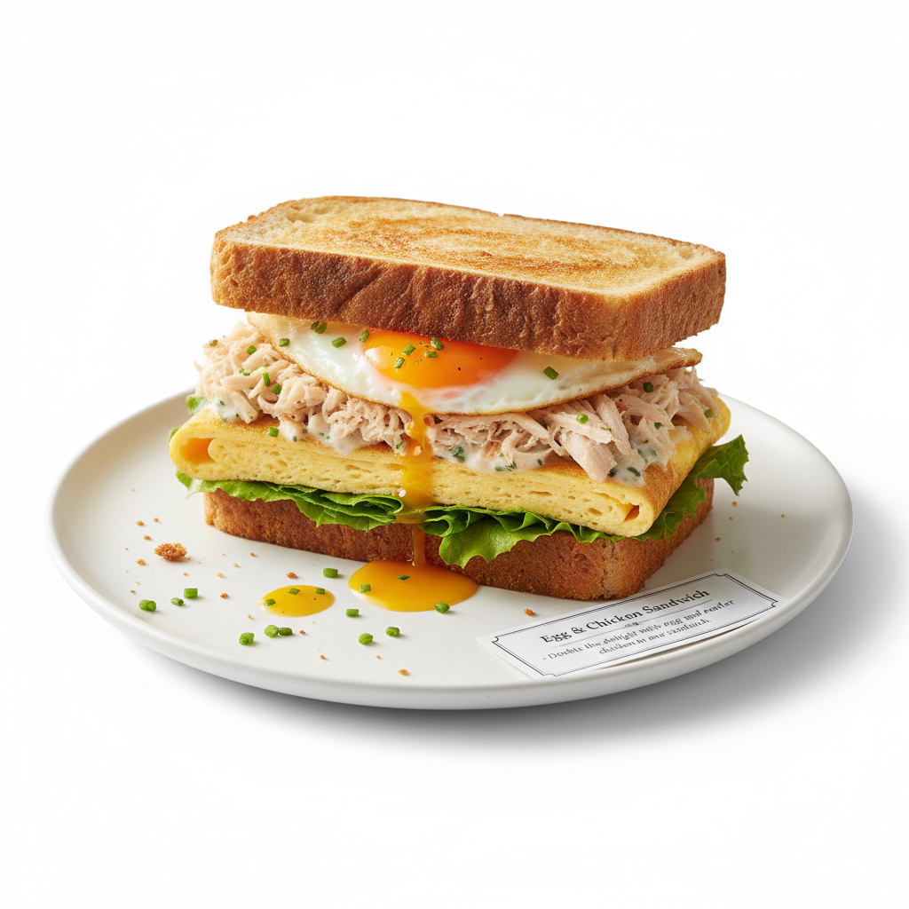 Egg & Chicken Sandwich