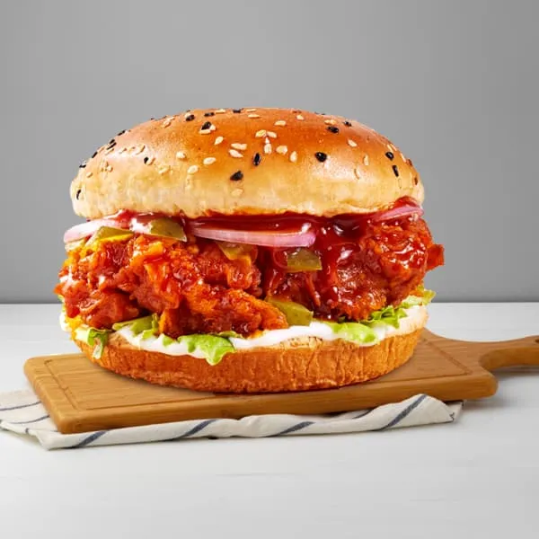 Chilli Cheese Chicken Burger
