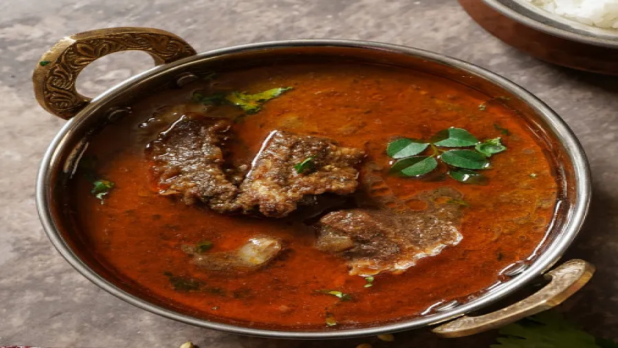 Gongura Mutton Curry - Full