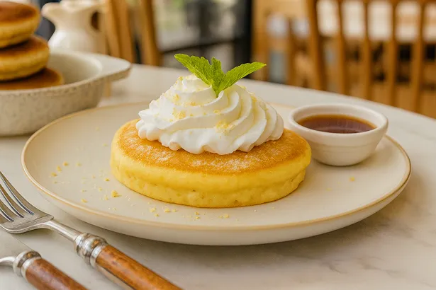 Classic Pancake With Maple Syrup - Regular