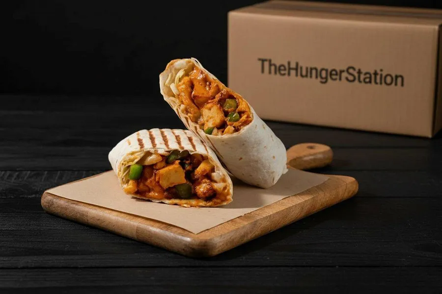Peri Peri Paneer Wrap