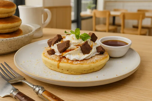 Choco-Chunk Pancake - Gluten Free