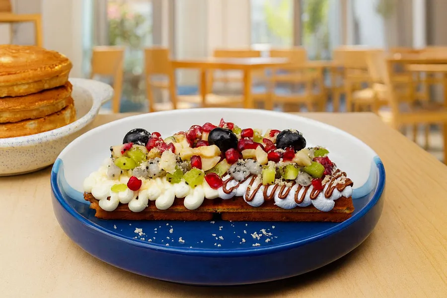 Double Indulgence Waffle