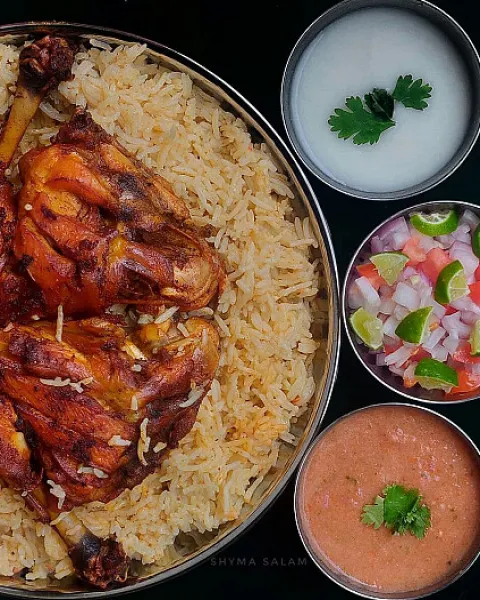 Chicken Shawaya Mandi - Half