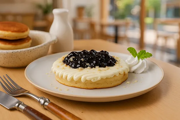 Blueberry And Cream Cheese Pancake - Regular