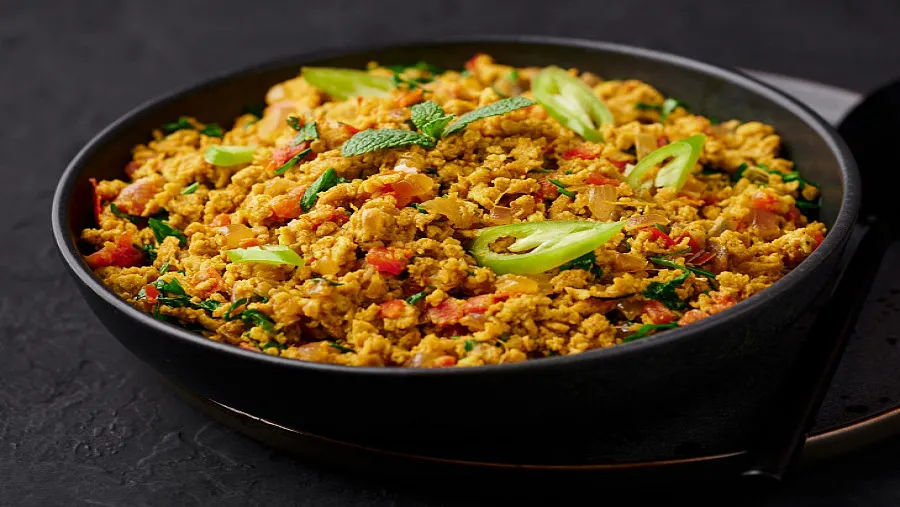 Egg Burji - Full
