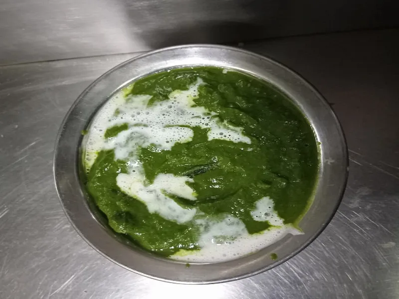 Palak Mushroom